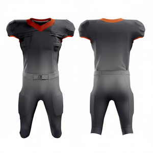 Concevez votre uniforme de football américain personnalisé en polyester, léger, respirant et au design unique. - Product Image 1