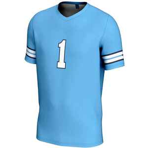 Tela 100% poliéster de alta calidad y secado rápido para ropa deportiva, transpirable, ligera y suave, jersey de lacrosse unisex. - Product Image 5