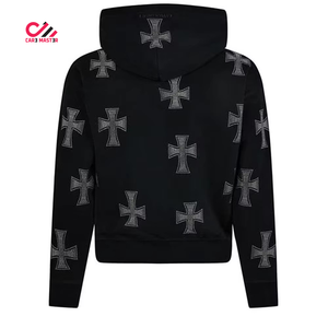 <b>Top</b> Quality Rhinestone Tracksuit Casual Streetwear Look <b>Sparkly</b> Design Rhinestone Tracksuit For Online Sale Wholesale Price - Product Image 4