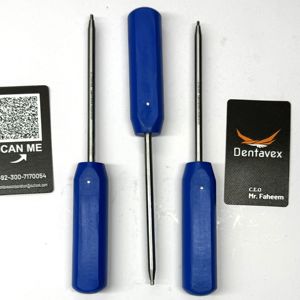 Juego de Destornilladores Quirúrgicos Manuales Dentavex Corporation, 2 mm, 2.5 mm, Acero Inoxidable, Instrumento Dental Ortopédico para Columna Vertebral, Azul, CE - Product Image 2