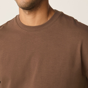 Camiseta Slim para Hombre, Disponible en Todos los Colores, Fabricante OEM, Personalizada, Poliéster/Algodón, Color Sólido, Transpirable, Ecológica, de Secado Rápido - Product Image 5