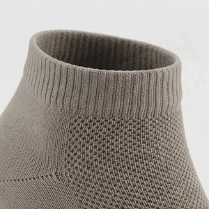 Ankle <b>Socks</b> Breathable Knitted Polyester Spandex <b>Running</b> Athletic Sports Summer Solid Color Thin Seamless Adult - Product Image 4