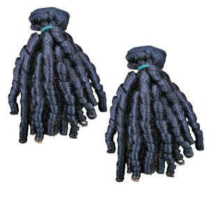 Machine à double trame indonésienne naturelle vierge Remy, cuticule alignée à la vapeur, extensions de cheveux humains de haute qualité - Product Image 5