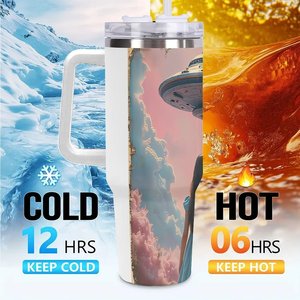 Gobelet isotherme en acier inoxydable 40oz personnalisé pour les cours de cuisine - Product Image 6