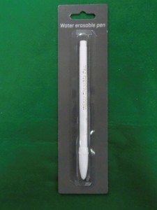 Stylo de marquage pour broderie effaçable à l'eau HC0051, garantie de qualité, bleu, soluble dans l'eau, plastique pour vêtements et quilting - Product Image 2