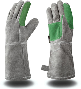 En gros, Gants de sécurité en cuir de chèvre grainé, respirants, quatre saisons, longueur coude, robustes, pour la conduite de camions, l'entrepôt et l'extérieur - Product Image 1