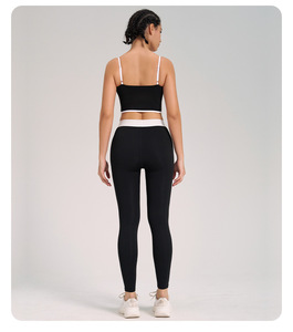 Conjunto de Ropa de Yoga para Mujer, Leggings, Pantalones de Yoga, Conjunto Deportivo al por Mayor para Fitness, Top Deportivo - Product Image 5