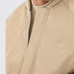 Custom Men’s Puffer <b>Jacket</b> For Winter Premium Casual Outdoor Wear For Men's Windproof <b>Zipper</b> Closure Side <b>Pockets</b> Men's Coat - Product Image 3