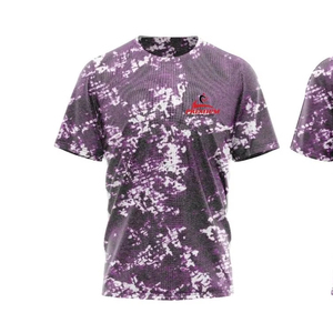 เสื้อยืดแฟชั่นสไตล์ซับลิเมชั่น เนื้อผ้านุ่ม ระบายอากาศได้ดี ทนทาน เหมาะสำหรับออกกำลังกายและสวมใส่ลำลอง - Product Image 1