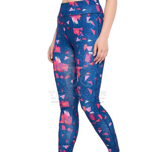 Leggings de Cintura Elástica Tejidos al por Mayor de Alta Calidad para Mujer, Transpirables, Ecológicos, de Secado Rápido, Sin Costuras, Último Diseño en Oferta - Product Image 4