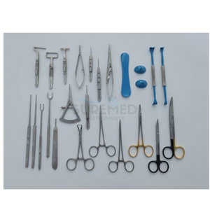 Juego de Instrumentos SureMed para Blefaroplastia, Cirugía Ocular, Acero Inoxidable Oftálmico, Manual, Reutilizable, 1 Año de Garantía, Seguridad MOL - Product Image 2