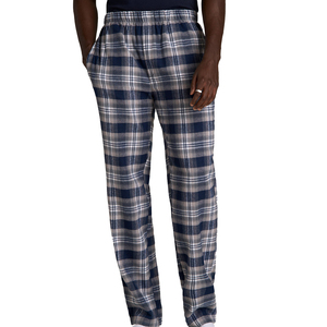 Pantalon de pyjama en flanelle confortable en polyester-coton, poids moyen, avec cordon de serrage, pour le sommeil et la détente, service OEM disponible, haute qualité - Product Image 6