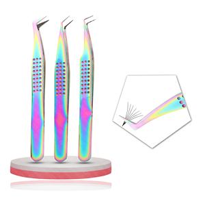 Pince à cils Pince à cils de précision Pince à cils de qualité supérieure Outils de cils professionnels préhension lisse de haute qualité - Product Image 2