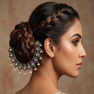 DIVYORO KUNDAN PEARL JUDA PIN - Product Image 4