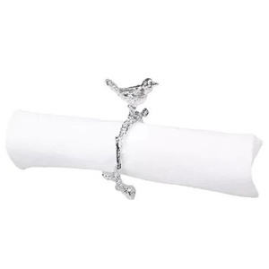 Sets Of 2 Aluminum Metal Flower Design Gold Plated Napkin <b>Holder</b> Premium Selling Product Classic Home - Product Image 2