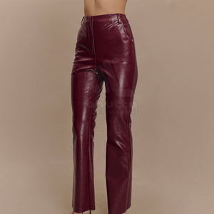 2026 High Quality Women's Casual Winter Polyester/Cotton Full Length High Waist <b>Pants</b> Breathable Eco-Friendly Customized - Product Image 2