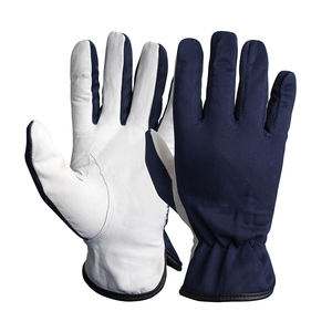 Gants de sécurité en cuir de haute qualité, respirants, à doigts complets, compatibles écran tactile, style sportif pour usage sportif masculin - Product Image 1