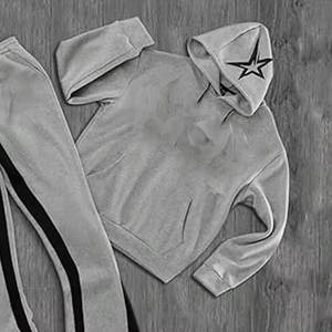 Chándal con cremallera y lavado ácido para uso exterior, tallas grandes, con logo personalizado, para hombre, último estilo, material duradero. - Product Image 6