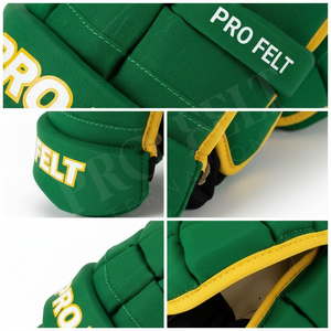 Guantes de Hockey sobre Hielo de Algodón y Poliéster al por Mayor, Equipo de Protección Profesional para Entrenamiento y Juego, Guantes de Alto Rendimiento OEM ODM - Product Image 3