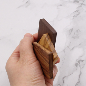 Porte-clés vierge en bois de Koa massif, cadeau d'anniversaire, gravable, cadeau promotionnel - Product Image 1
