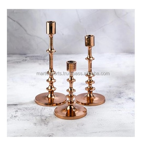 Candelabro de candelita de metal de alta calidad con diseño único para decoración de mesa de Navidad - Product Image 4