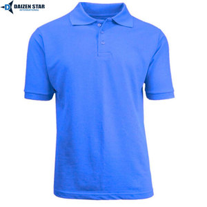 Men's Solid Color Short Sleeve Shirt Knitted Polyester/Cotton Blend Breathable Casual Button Design Regular Fit Plus Size 180g - Product Image 5