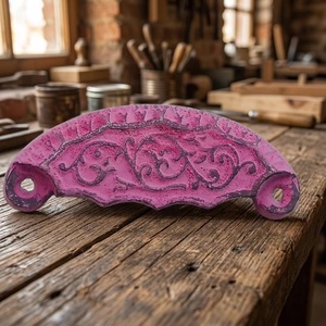 Hot Selling Pink Distressed Industrial Ceramic Furniture Handles and <b>Knobs</b> for Kitchen Bedroom Wardrobe <b>Dresser</b>-beads Art - Product Image 3