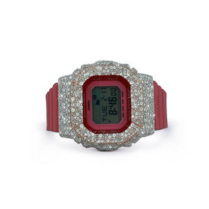 นาฬิกาหรูประดับเพชรแท้ ดีไซน์หรูหรา พร้อมการตกแต่งระดับพรีเมียม เหมาะสำหรับเป็นของขวัญงานแต่งงานหรือหมั้น สำหรับทั้งชายและหญิง - Product Image 1