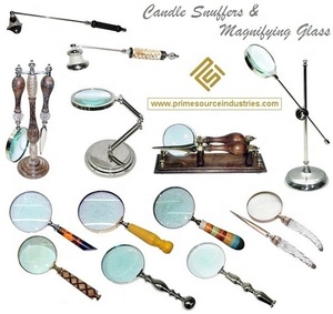 Alta calidad nuevo diseño 2025 lupa bronce Color indio artesanía ojo vidrio venta al por mayor Vintage Look Metal diseño antiguo - Product Image 6
