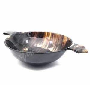 Tazón para Ensalada de Cuerno Auténtico, Suministros para Restaurantes y Cafeterías, Ecológico, Tazones para Servir de Cuerno de Búfalo Pulido, Accesorios para Mesa - Product Image 4