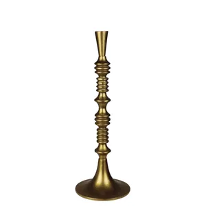 Luxury Handmade Gold <b>Candle</b> Holder with Premium Electroplated SurfaceTapered Handmade Round Shape Candlestick Holder for - Product Image 3