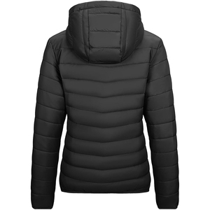 Chaqueta de plumón para mujer, de alta calidad, personalizada, para exteriores, en stock, MOQ bajo, muy vendida. - Product Image 5