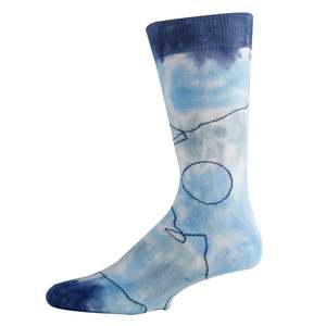 Chaussettes de sport Tie Dye à motif uni en polyester/nylon, séchage rapide, pour yoga, course à pied, été, décontractées, pour adultes - Product Image 2