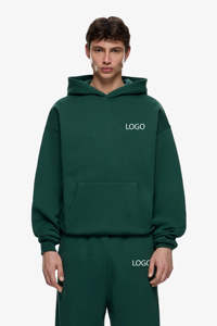 Survêtement d'hiver à capuche pour homme, coupe classique, délavé à l'acide, avec logo personnalisé, style streetwear, service OEM, prix bas, vente en gros - Product Image 6