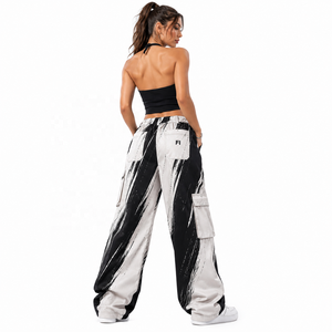 Pantalones Deportivos Personalizados para Mujer con Logotipo Impreso, Cintura Media, Sublimados, Servicio OEM, Pantalones para Correr, Pantalones Deportivos Y2K Personalizados, Pantalones para Hombre - Product Image 2