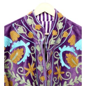 Veste matelassée réversible faite à la main en Inde, unisexe, en velours de coton de qualité supérieure, pour l'hiver, nouvelle collection, cadeau pour elle - Product Image 6