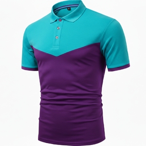 Men Polo Shirts <b>Classic</b> Collar Breathable Cotton Fabric Custom Uniform Apparel OEM Factory Supply - Product Image 1