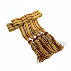 2026 Nuevo Fardos de gala personalizados para oficiales, material Mylar con color y logotipo personalizados para uniformes formales - Product Image 1