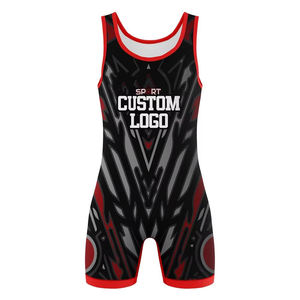 Vente en gros de maillots de lutte, t-shirts et uniformes d'arts martiaux personnalisés avec impression numérique intégrale et motifs sportifs - Product Image 1