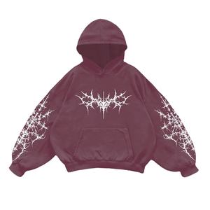 Sudaderas con Capucha Cortas y Holgadas para Hombre, Impresión Digital Personalizada, Corte Regular, 100% Poliéster, Lavado Ácido, Sudadera de Invierno - Product Image 1