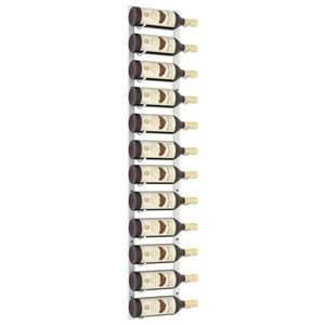 Porte-bouteilles mural en fer blanc pour 12 bouteilles - Product Image 3