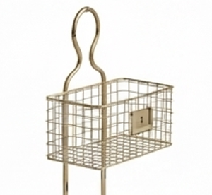 <b>Hanging</b> Metal <b>Wire</b> Storage <b>Baskets</b> Rectangle Modern Design Multi-Purpose Neatening Organizer For Home - Product Image 5