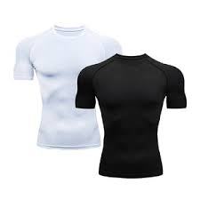 Custom <b>Men</b> Camouflage MMA Rash Guard Short Sleeve <b>Compression</b> <b>Shirt</b> Grappling T-<b>Shirt</b> Quick Dry Gym Fitness Training Wear - Product Image 2