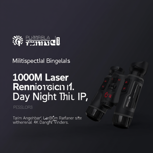 กล้องส่องทางไกลมัลติสเปกตรัมพร้อมเครื่องวัดระยะด้วยเลเซอร์ 1000 เมตร และระบบมองเห็นกลางวันกลางคืนแบบความร้อน 4K IP - Product Image 2