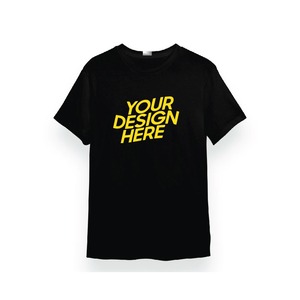 T-shirt uni à col rond pour homme, 200 grammes, mélange polyester/coton, coupe classique, respirant, imprimé en sérigraphie, écologique, personnalisé - Product Image 1