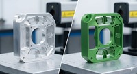 Bloc de refroidissement en aluminium à géométrie complexe pour les configurations d'ensembles de disques SSD m.2 de serveur