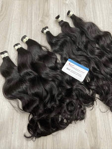 Wholesale 100% Human Hair Natural Wavy Bulk Hair For <b>Braiding</b> No Weft - Product Image 3