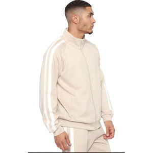 Conjunto Deportivo para Hombre con Logotipo Personalizado, Nuevo Conjunto de Gimnasio Masculino de Primavera, Ropa de Dos Piezas, Traje Deportivo Informal con Cremallera Completa, Traje Deportivo para Gimnasio - Product Image 3