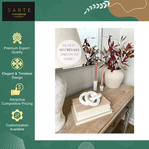 Decoración de Lujo para el Hogar de la Mejor Calidad, Pieza Decorativa Hecha a Mano con Mármol Moderno, Impermeable y Ecológico, Cadena Decorativa para Vida de Descanso - Product Image 5