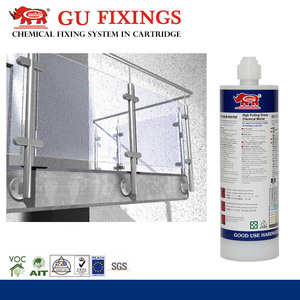 Ancrage chimique en acrylique époxy à deux composants rapide et sans rétrécissement pour la construction de connexions d'armature post-installées - Product Image 2